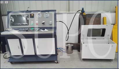 電機(jī)殼體冷卻水管水壓密封測試臺-冷卻水管密封性測試臺